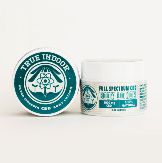 Body Lotion Full Spectrum - True Indoor Naturals - indoor cbd hemp flower