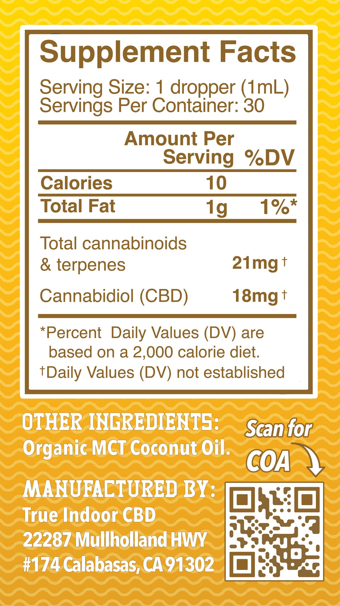 Friend Full Spectrum CBD Oil for Dogs- True Indoor - indoor cbd hemp flower
