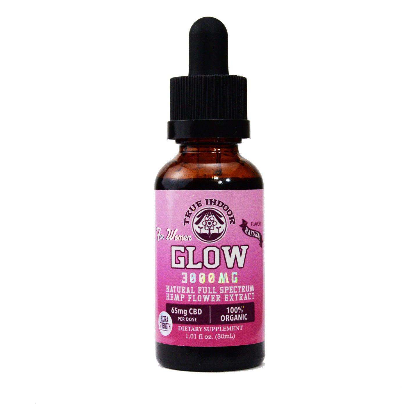 Glow Full Spectrum CBD Oil - True Indoor - indoor cbd hemp flower