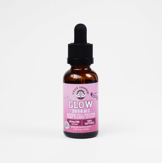 GLOW Full Spectrum CBD Flower Extract for Women