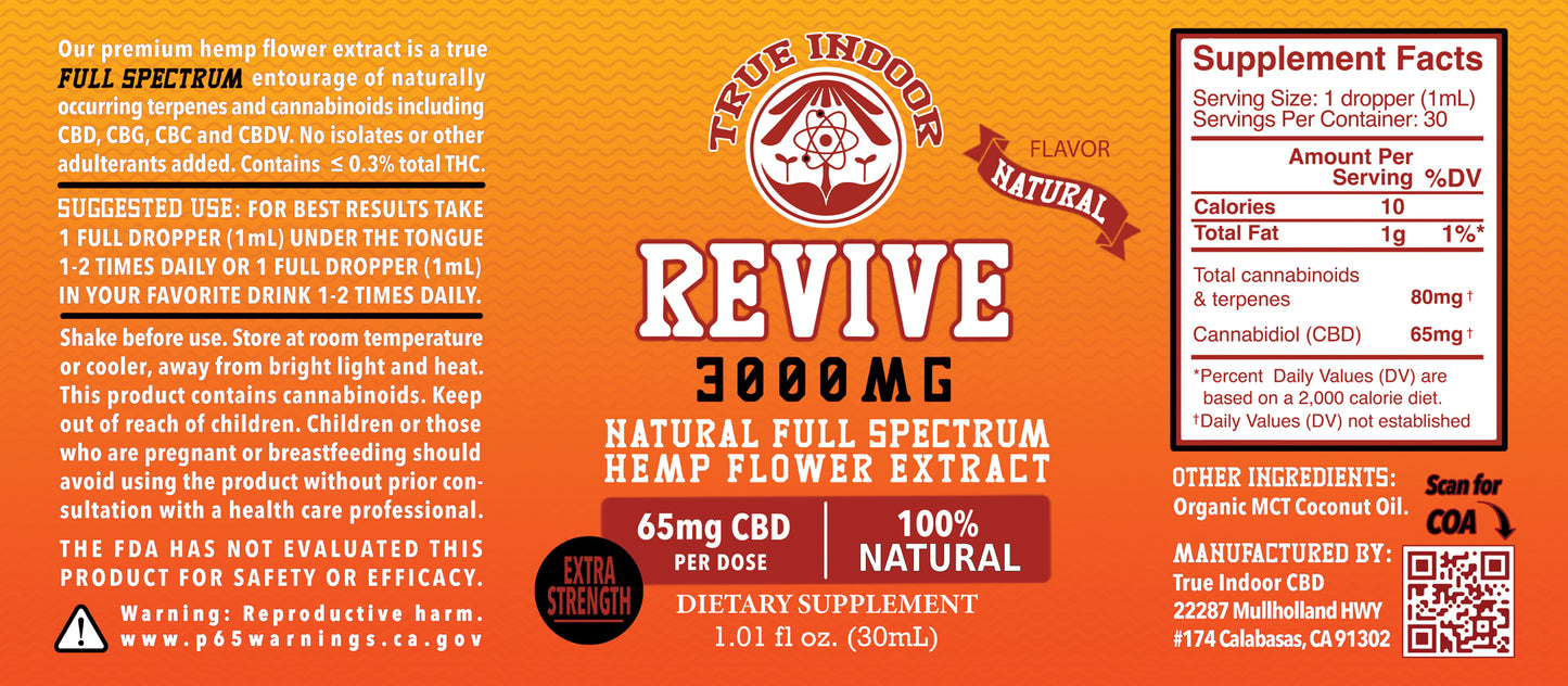 Revive Full Spectrum CBD Flower Extract