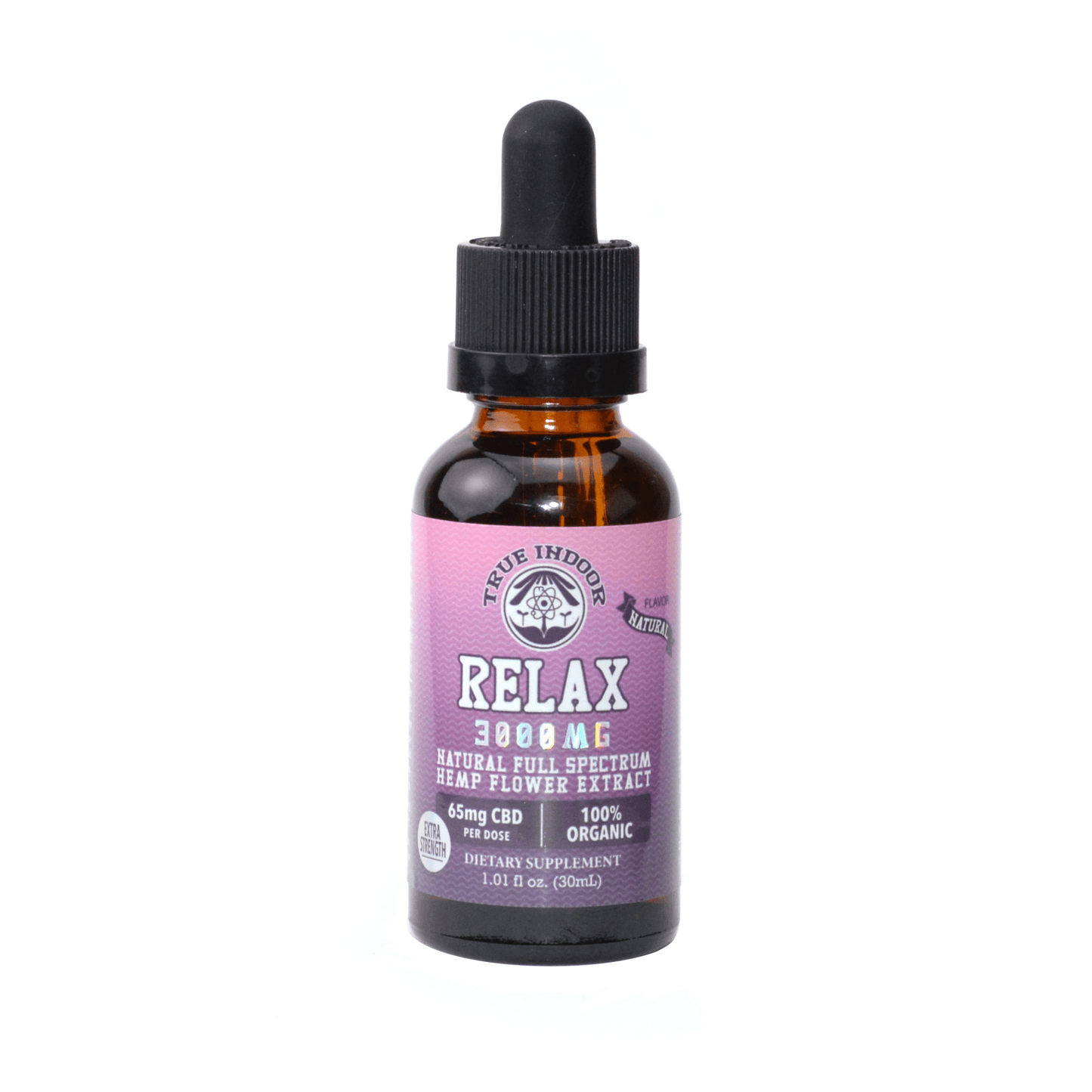 Relax Full Spectrum CBD Oil - True Indoor CBD - indoor cbd hemp